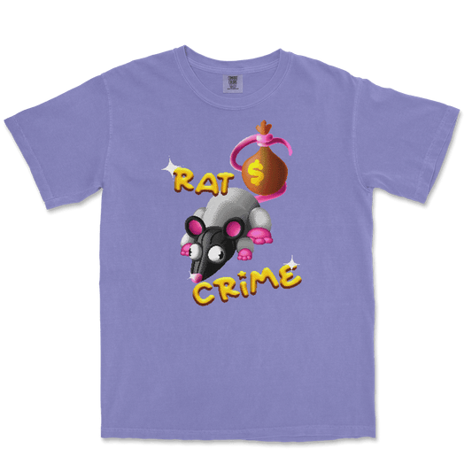 Rat Crime relaxed tee shirt